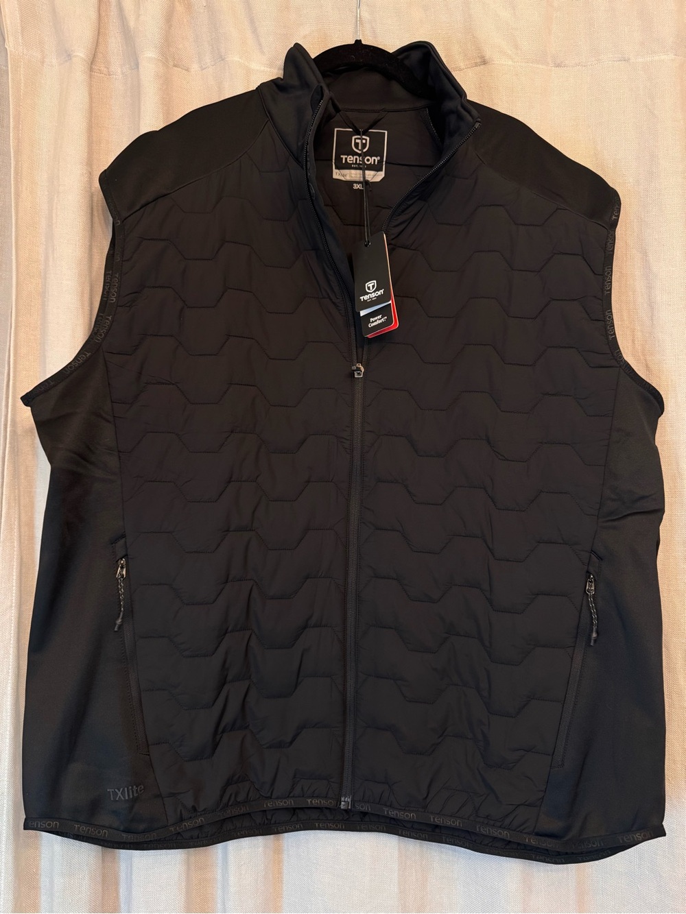 Tenson TXlite Hybrid Vest Men's 3XL Black NWT